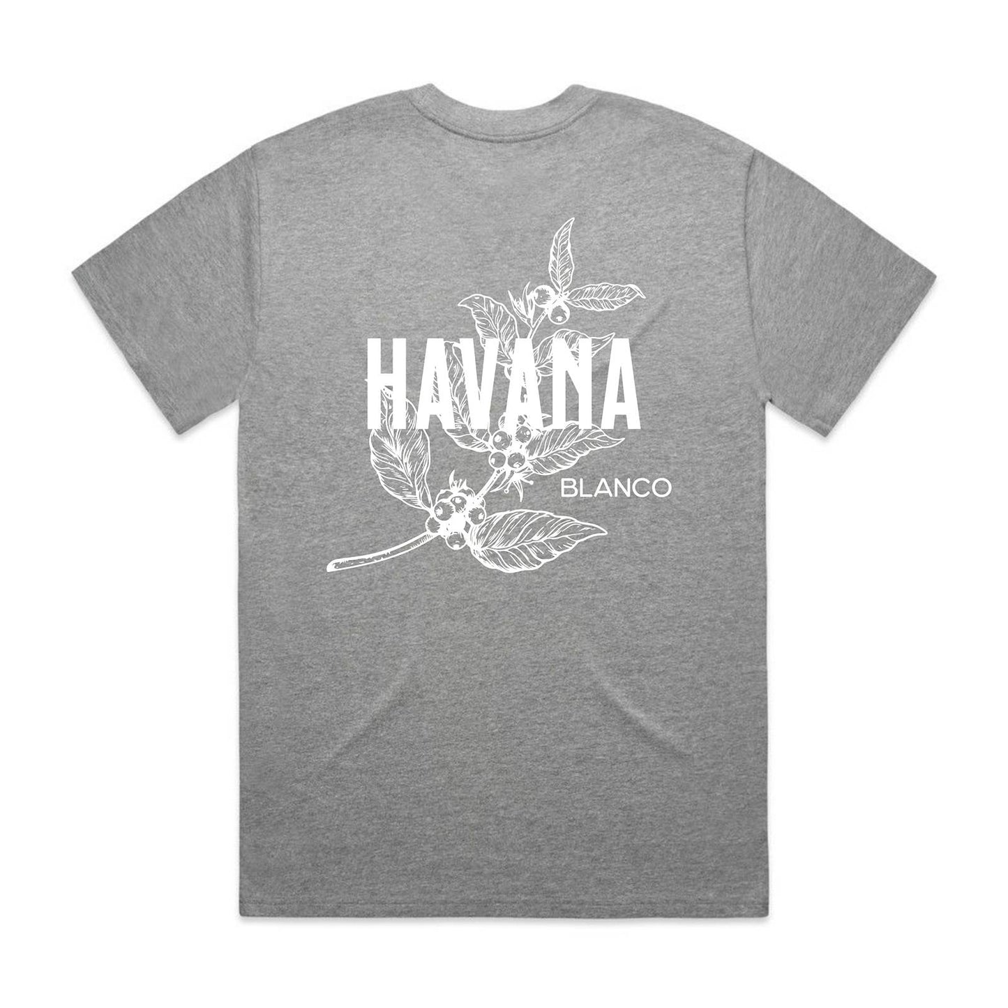 Cafe Havana Heavy Grey Tee