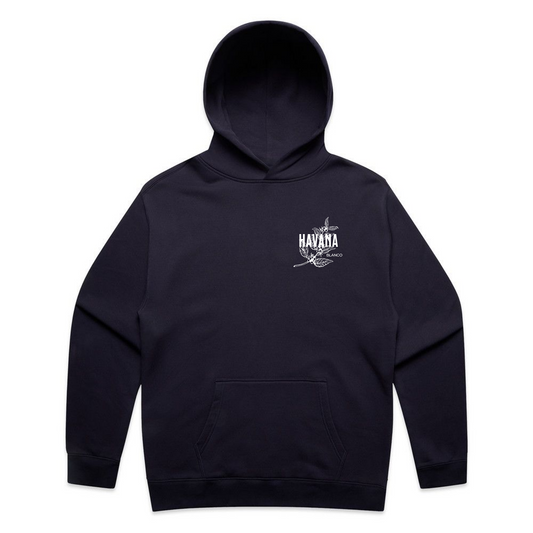 Cafe Havana Navy Hoodie