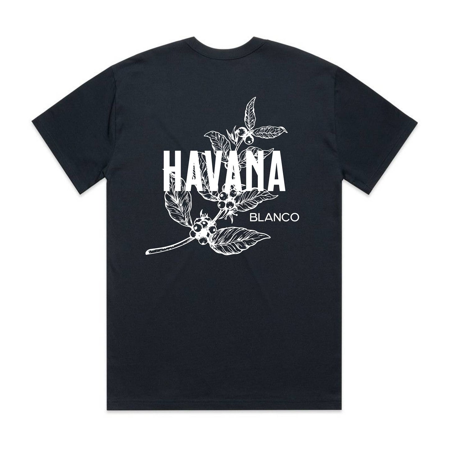 Cafe Havana Heavy Navy Tee