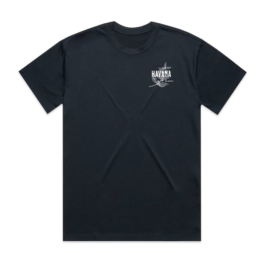 Cafe Havana Heavy Navy Tee